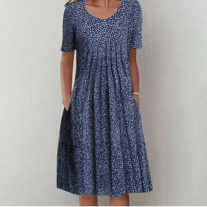 Sofia | Elegant Summer Dress with Tummy Coverage