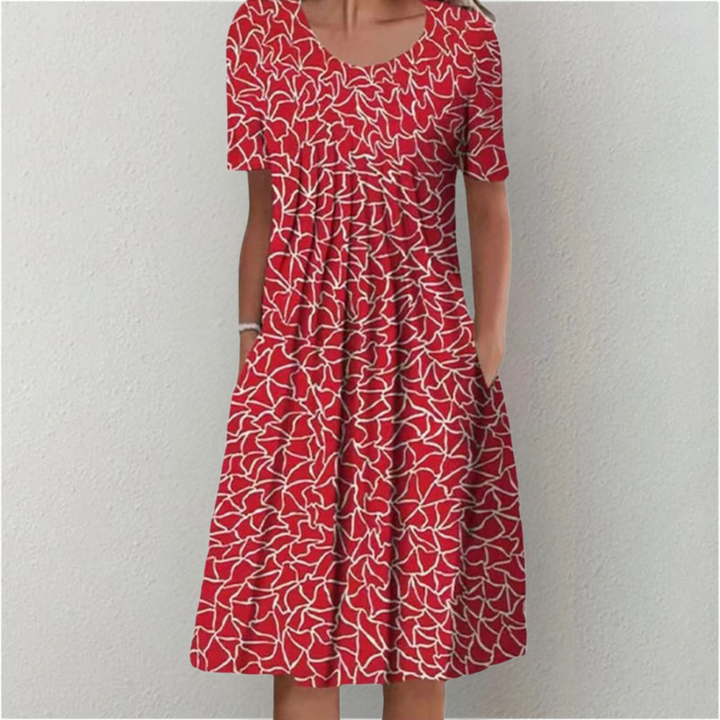 Sofia | Elegant Summer Dress with Tummy Coverage
