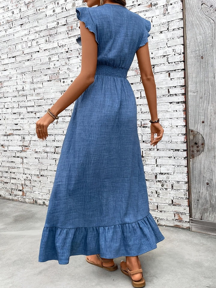Plus Size, Plus Size Women's Floral Print Maxi Dress