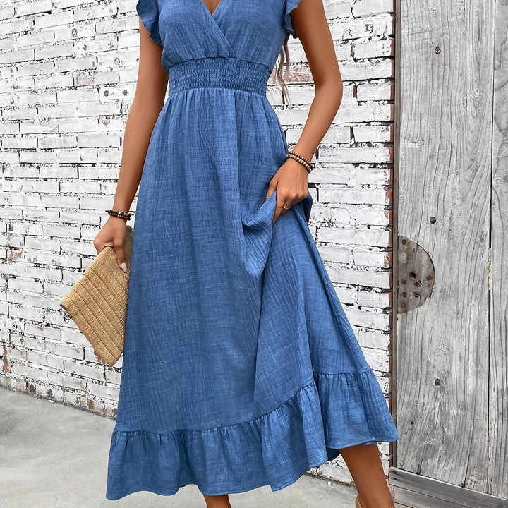 Plus Size, Plus Size Women's Floral Print Maxi Dress