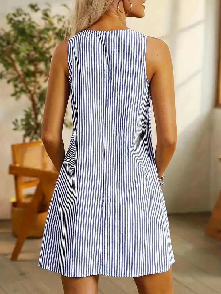 Leviana™ | Lightweight Summer Striped Dress