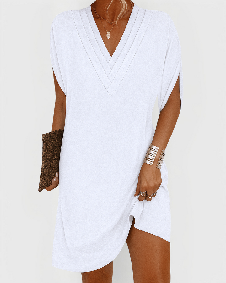 Claudine | Elegant Robe with Tummy Coverage
