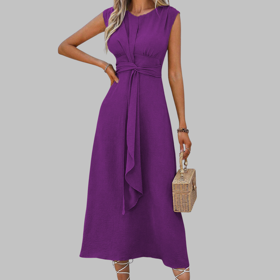 REESE™ | Sleeveless Maxi Dress with Tummy Coverage