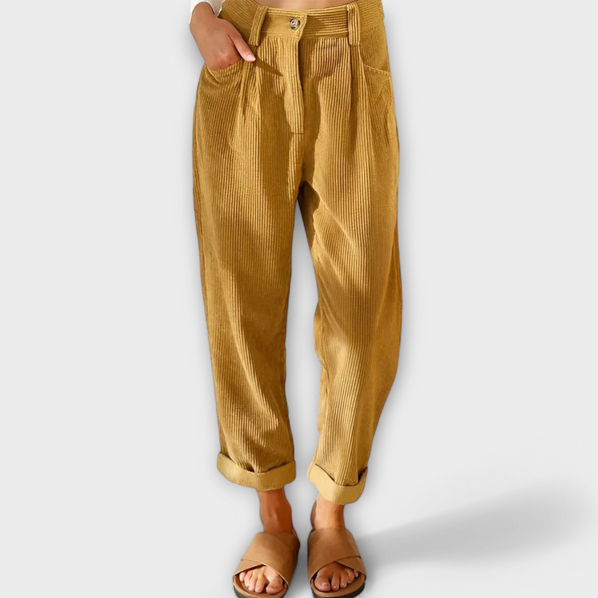 Modern Corduroy Trousers