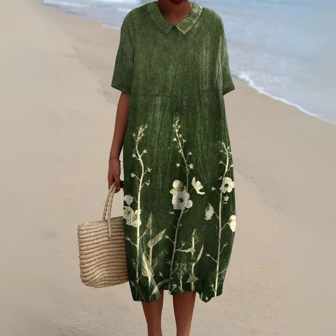 Claudine | Flattering Fit with Floral Elegance