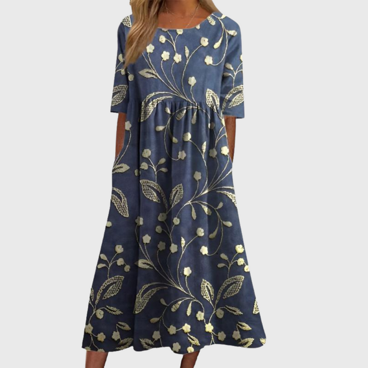 Claudine | Timeless Floral Elegance and Comfort