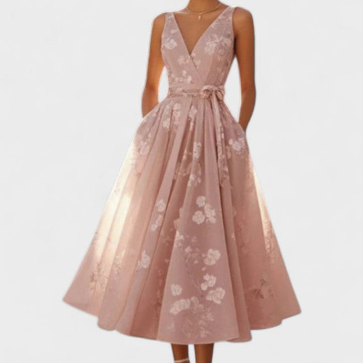 Crystal™ - ELEGANT MIDI DRESS WITH A FLATTERING SILHOUETTE