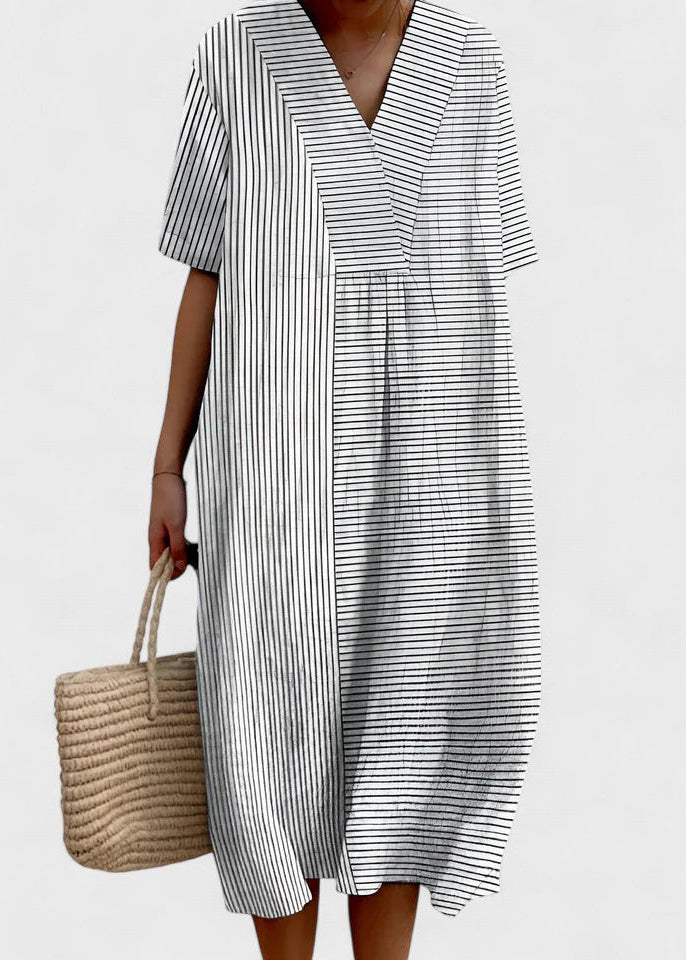 Claudine | Flowy Elegance with Tummy Coverage