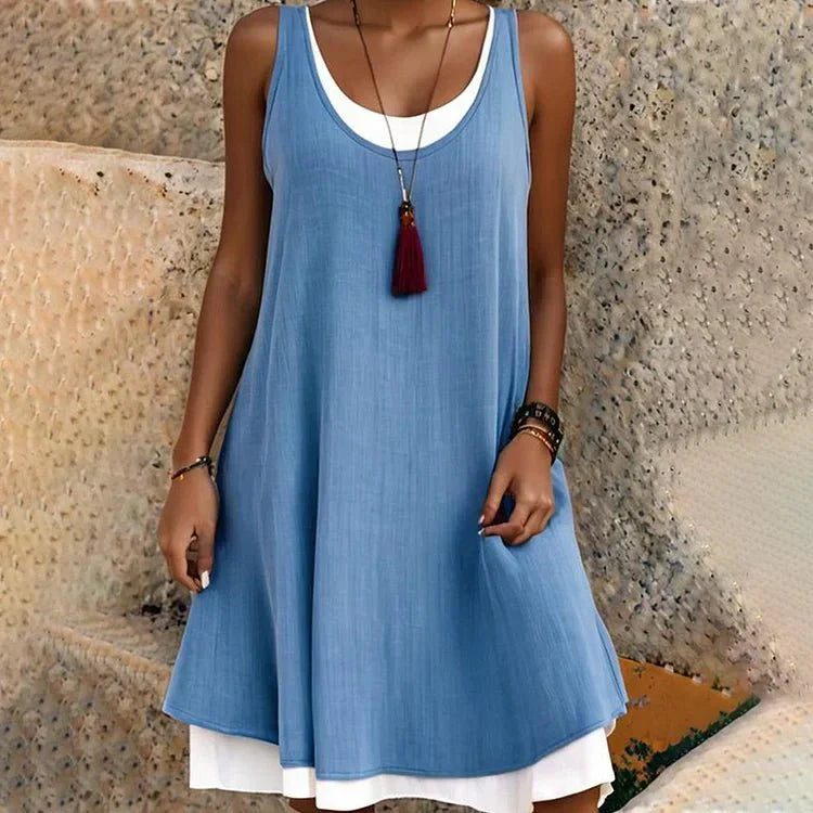 Claudine | Sunlit Elegance with Flattering Fit