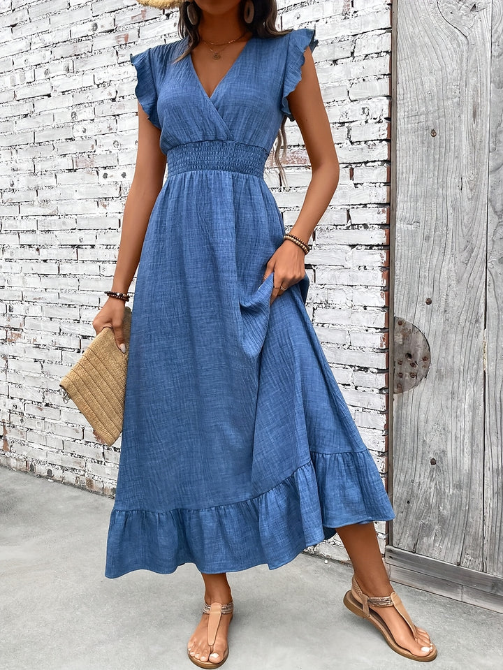 Plus Size, Plus Size Women's Floral Print Maxi Dress