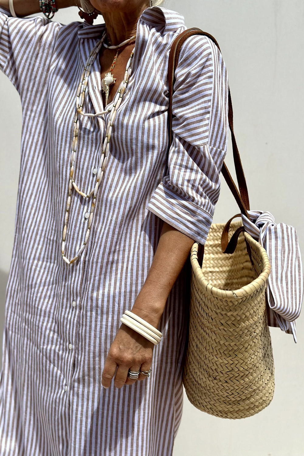 Claudine | Timeless Stripes with Effortless Elegance