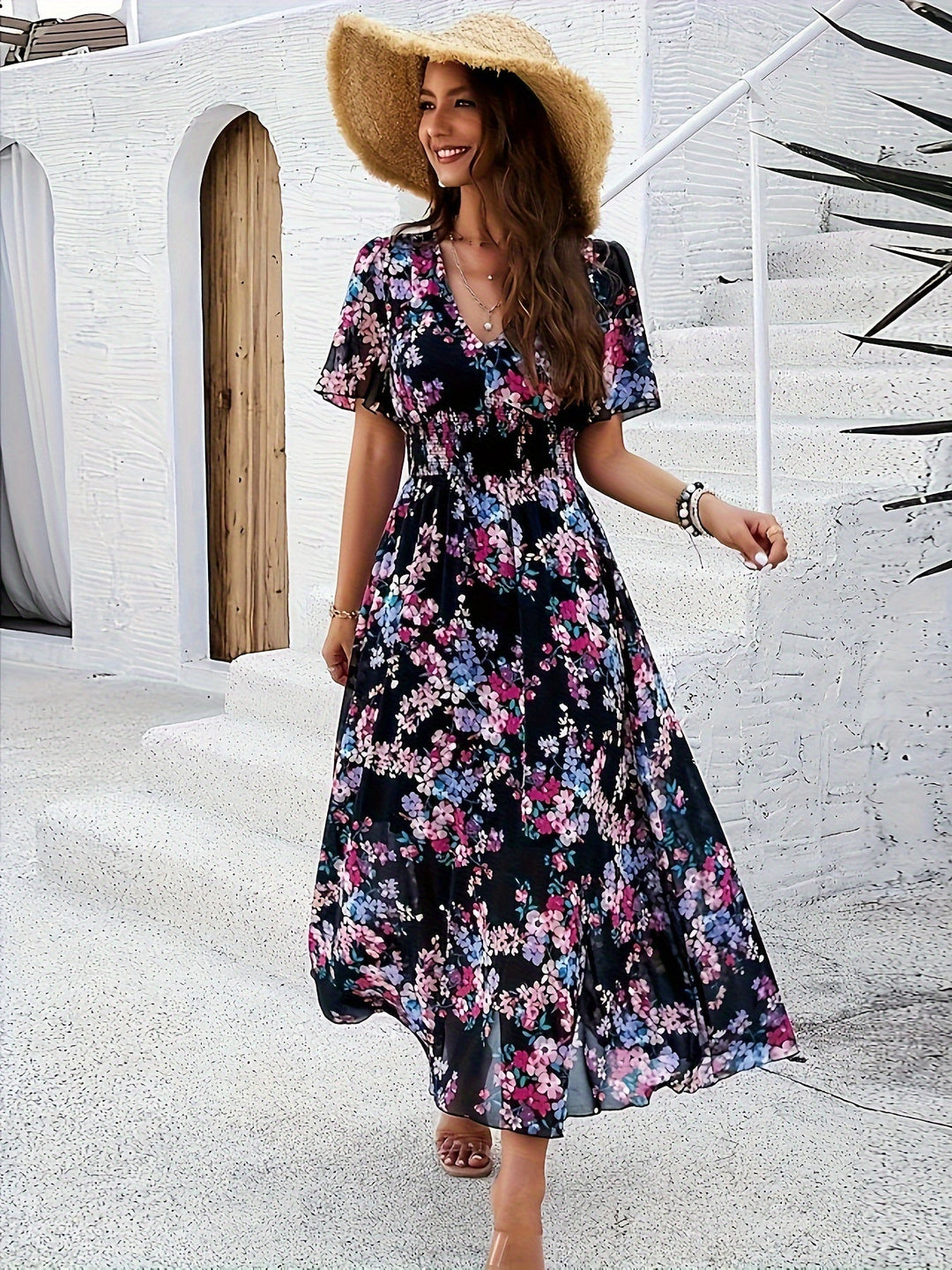 Claudine | Flowy Elegance for Summer Soirées
