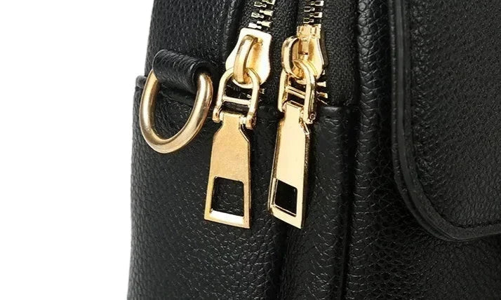 Claudine™ | Retro leather bag