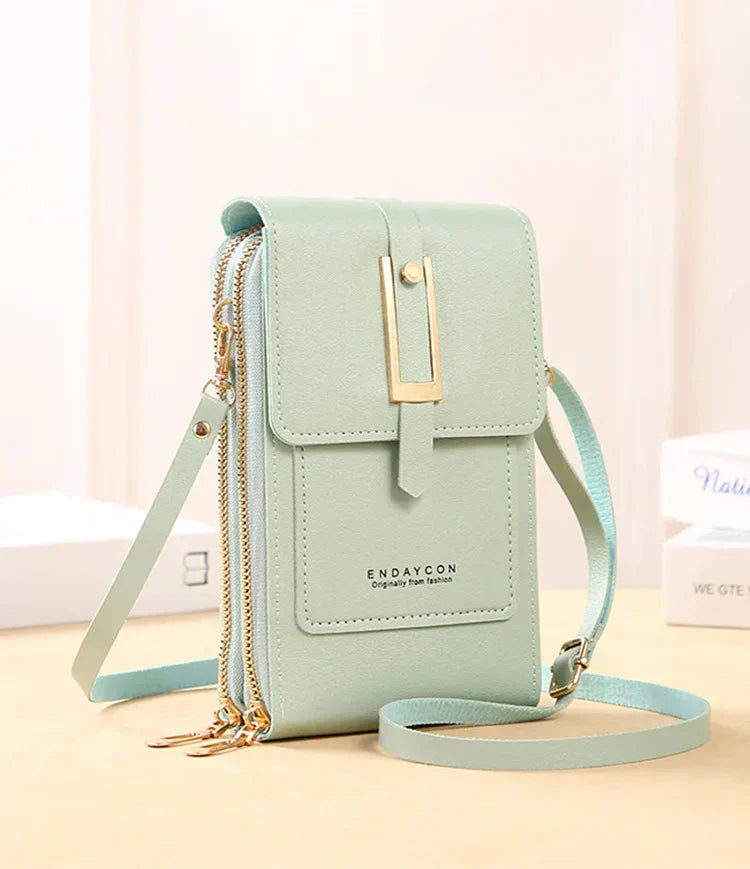 Claudine™ | Crossbody Bag with Mobile Phone Holder