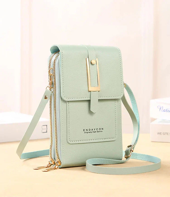 Claudine™ | Crossbody Bag with Mobile Phone Holder