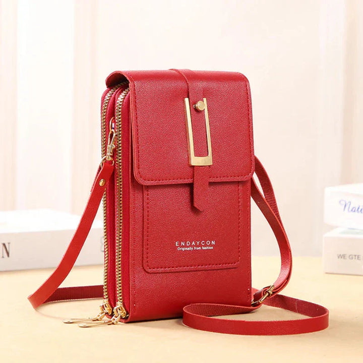 Claudine™ | Crossbody Bag with Mobile Phone Holder
