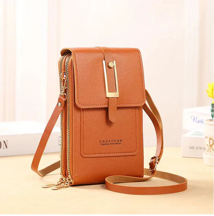 Claudine™ | Crossbody Bag with Mobile Phone Holder